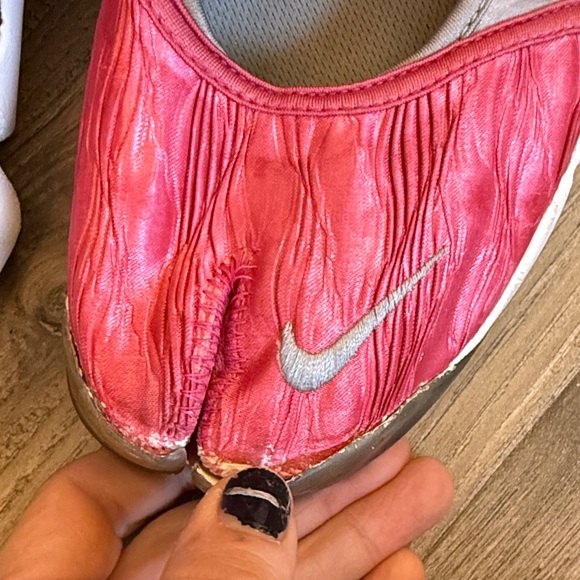 Nike air rift Women's Pink and Gray Athletic Shoes vintage y2k - Picture 12 of 15